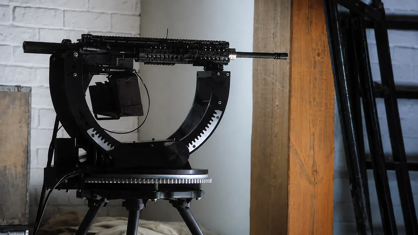 Gun Mount as seen in Nikita