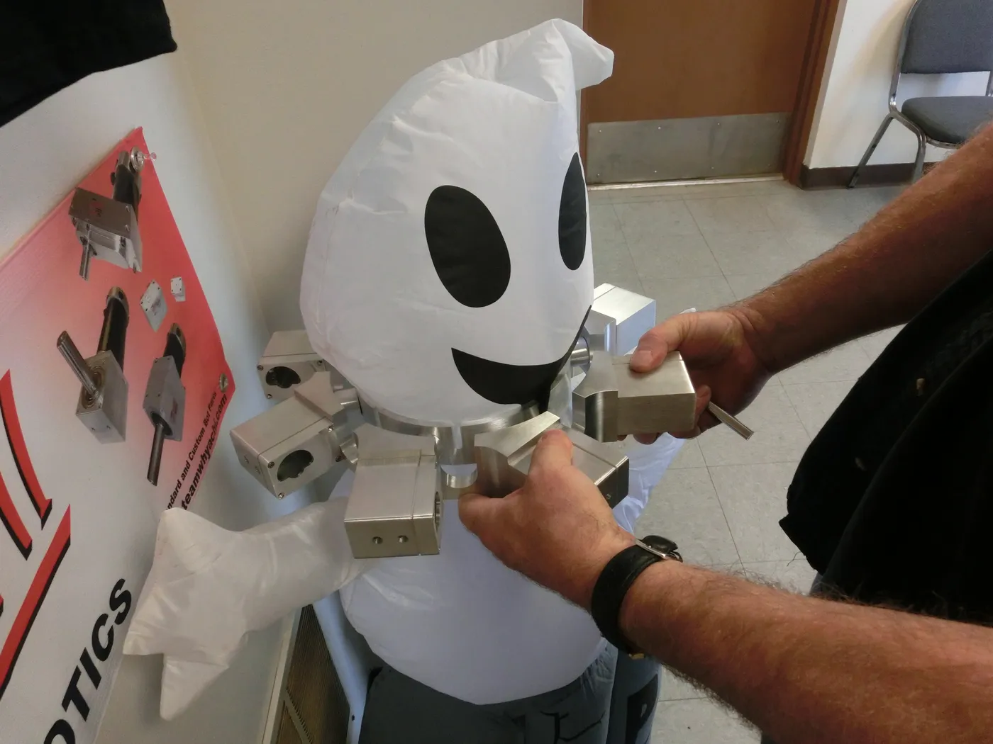 Laser Collar prop in the Westar shop