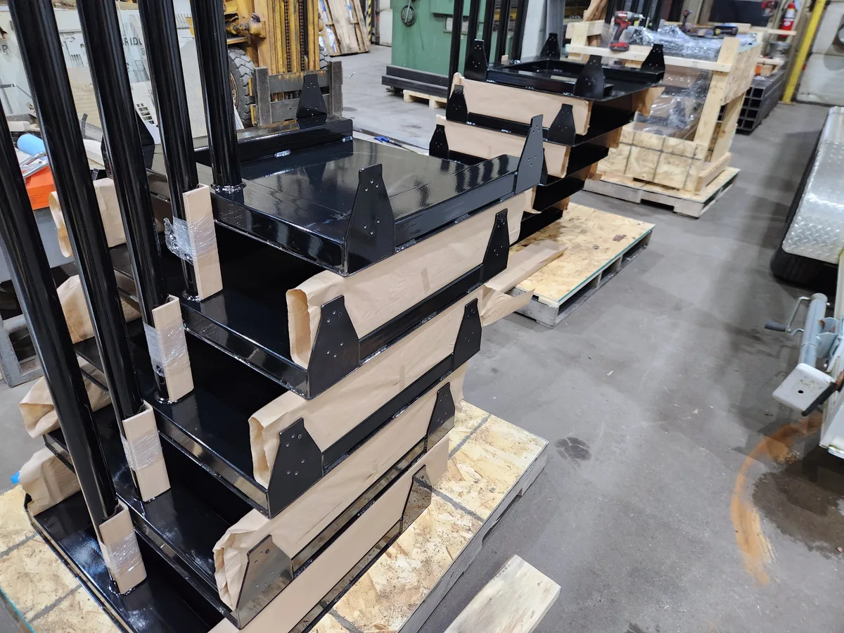 Robot assembly stands by Westar Manufacturing