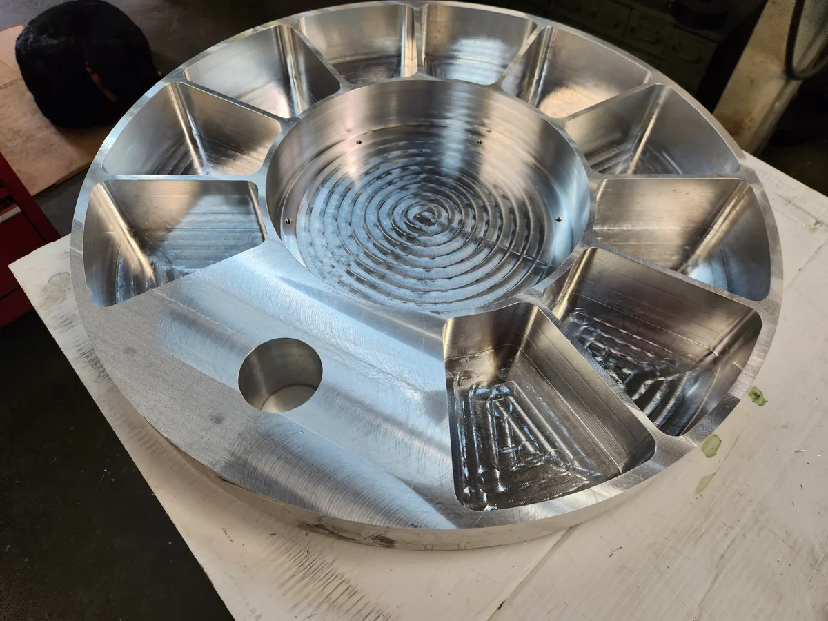 Machined rotor by Westar Manufacturing