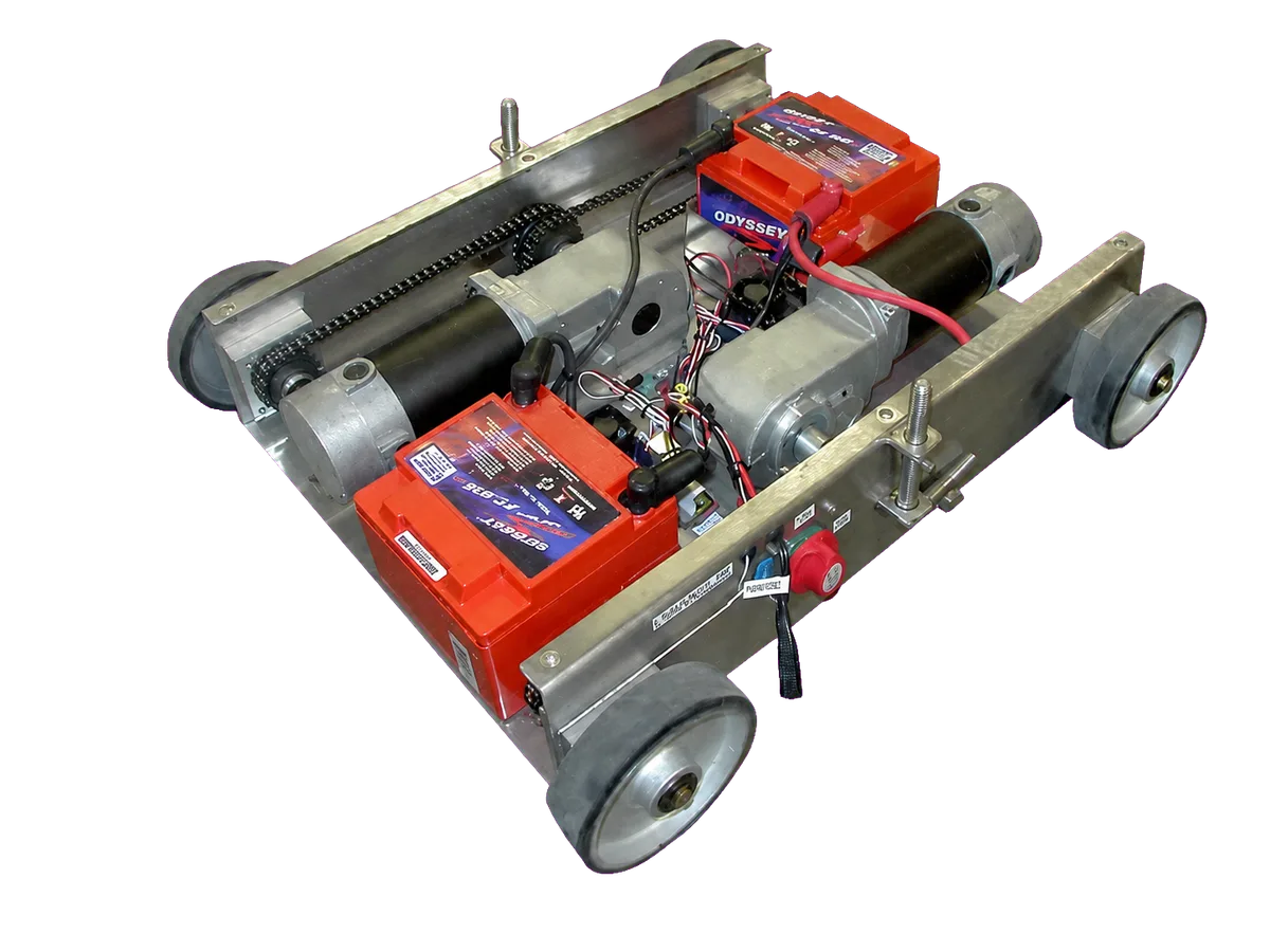 Stage robot — internals — Westar Robotics